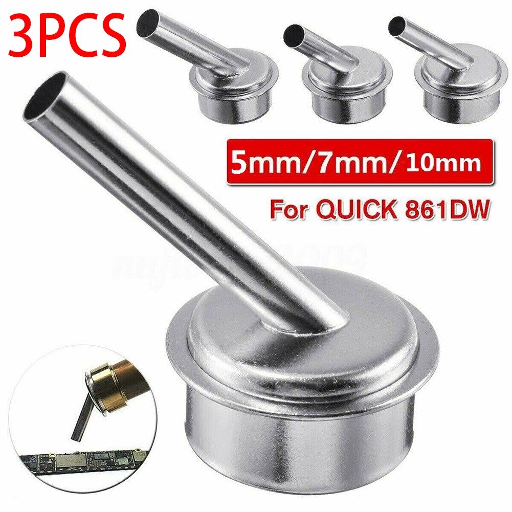 3Pcs 45 Degree Angle Nozzle Fo - Hot Air Rework Station 861Dw review and price
