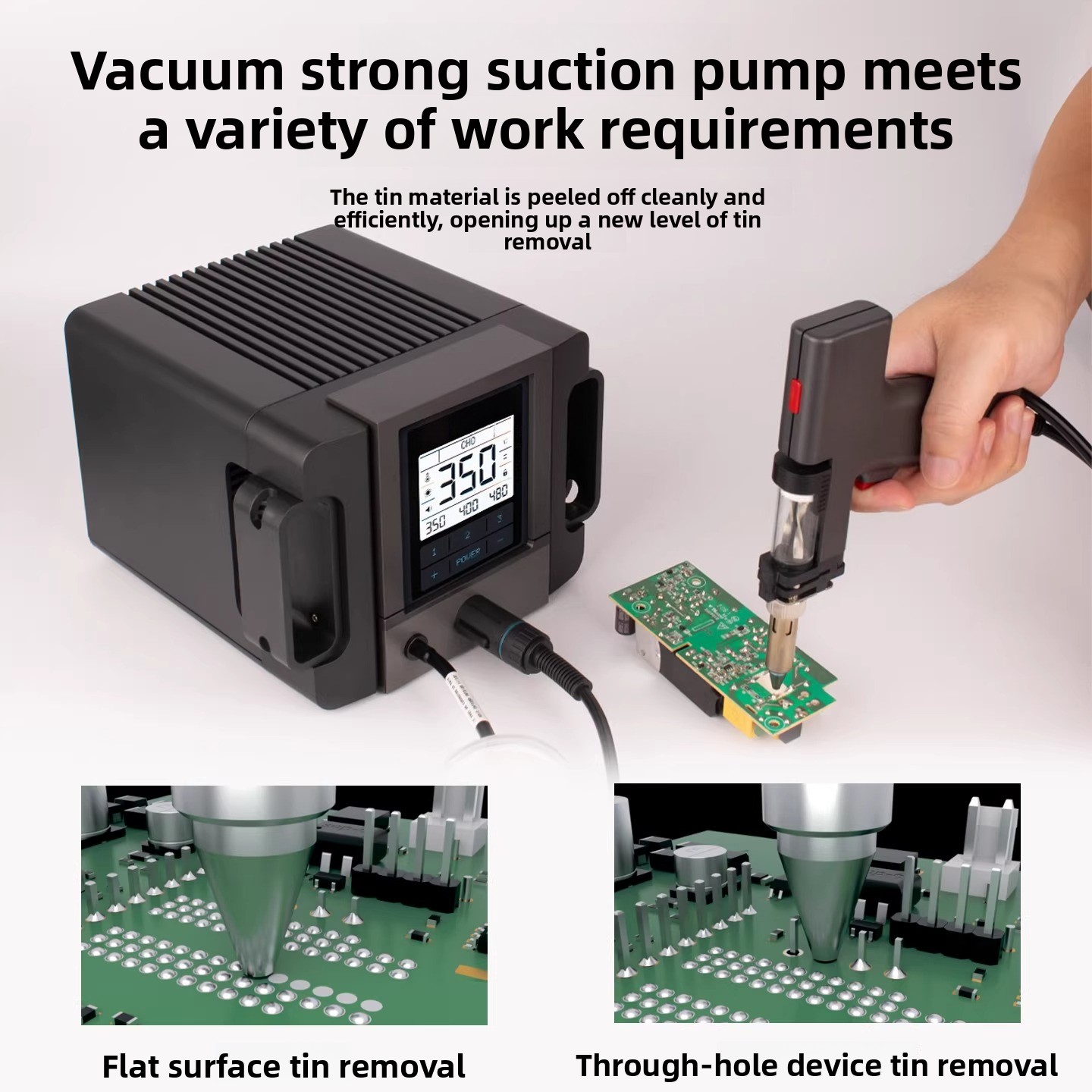 Electric Desoldering Pump 200W - Desoldering Pump Electric Vacuum Station review and price